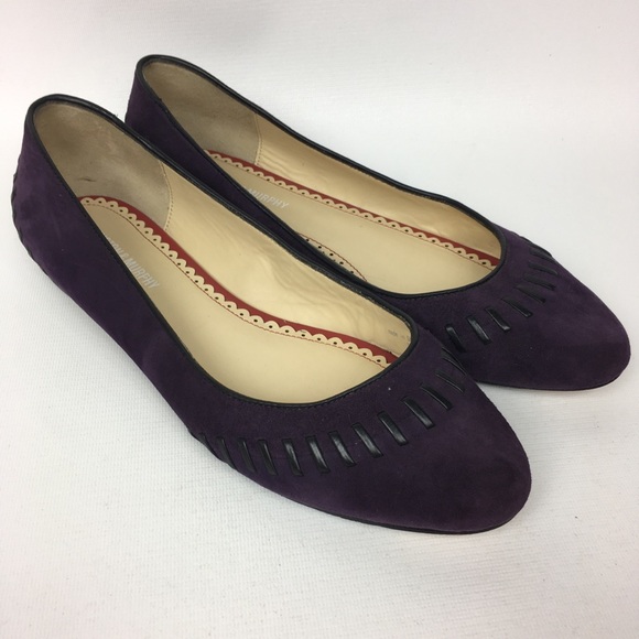 dark purple flats
